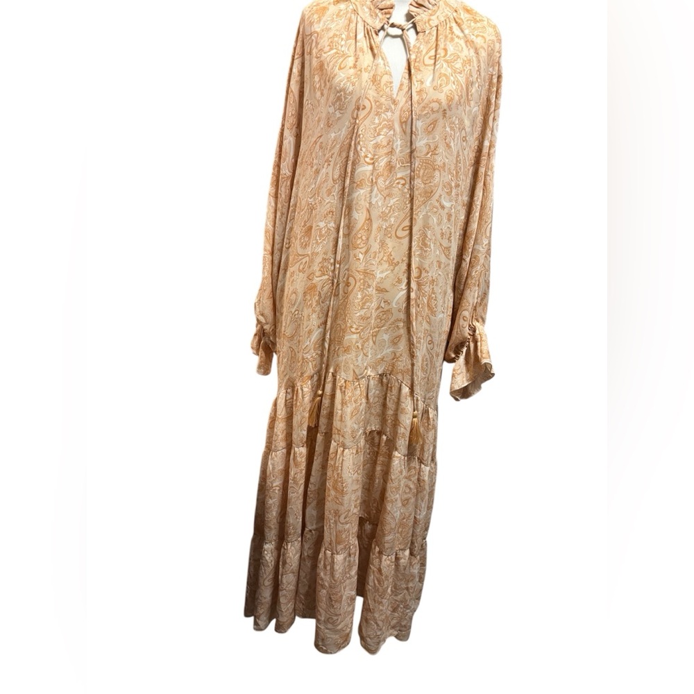 Boho Elegant Paisley Print Dress